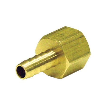 JMF Company Brass 1/4 in. D X 1/2 in. D Adapter 4504528